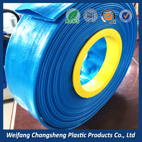 pvc lay flat conveying hose for farm use